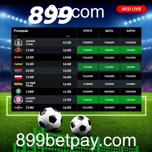 Apostas Esportivas no 899bet: Emoção e Estratégia em Jogo